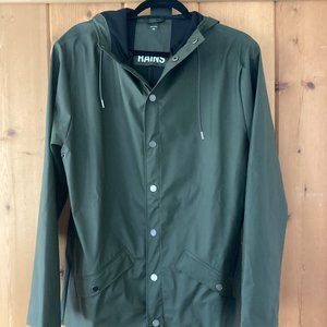 RAINS Jacket, Green, XS